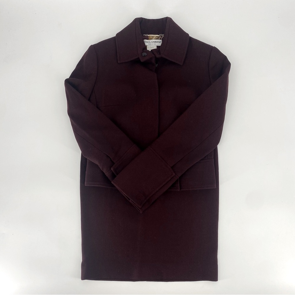 Vintage Dolce & Gabbana Wool Blend Skirt Suit Set